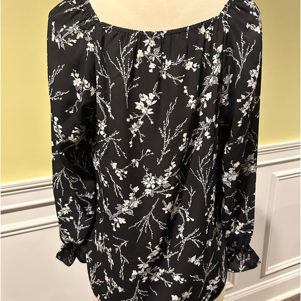 Ann Taylor Factory Flower Blouse